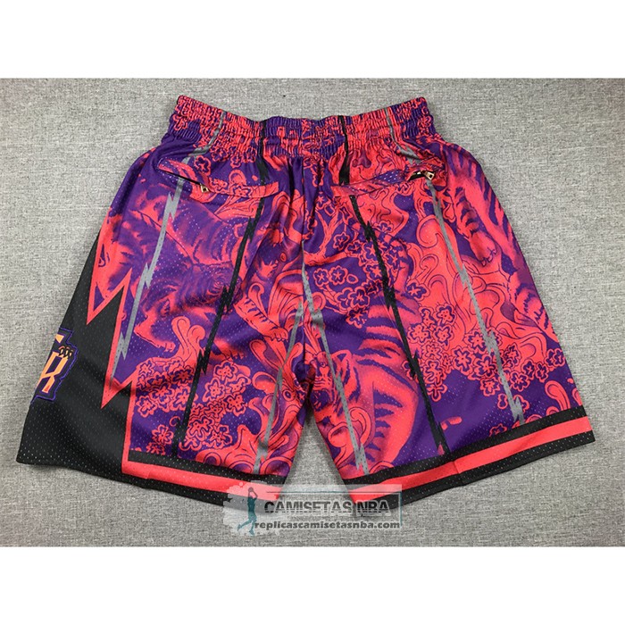 Pantalone Toronto Raptors Special Year Of The Tiger Rojo